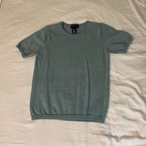 charter club knit sweater top 
⭐️ prettiest wool seafoam green color